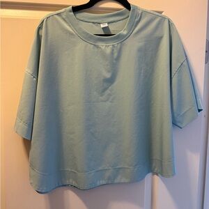 Old Navy Women's Sky Blue Short Sleeve Tee